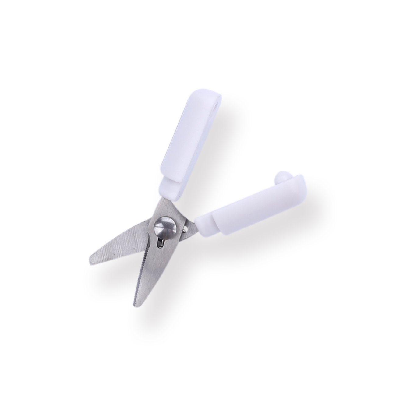 Sun-Star Stickyle Scissors - Mini Type - White - Stationery Pal