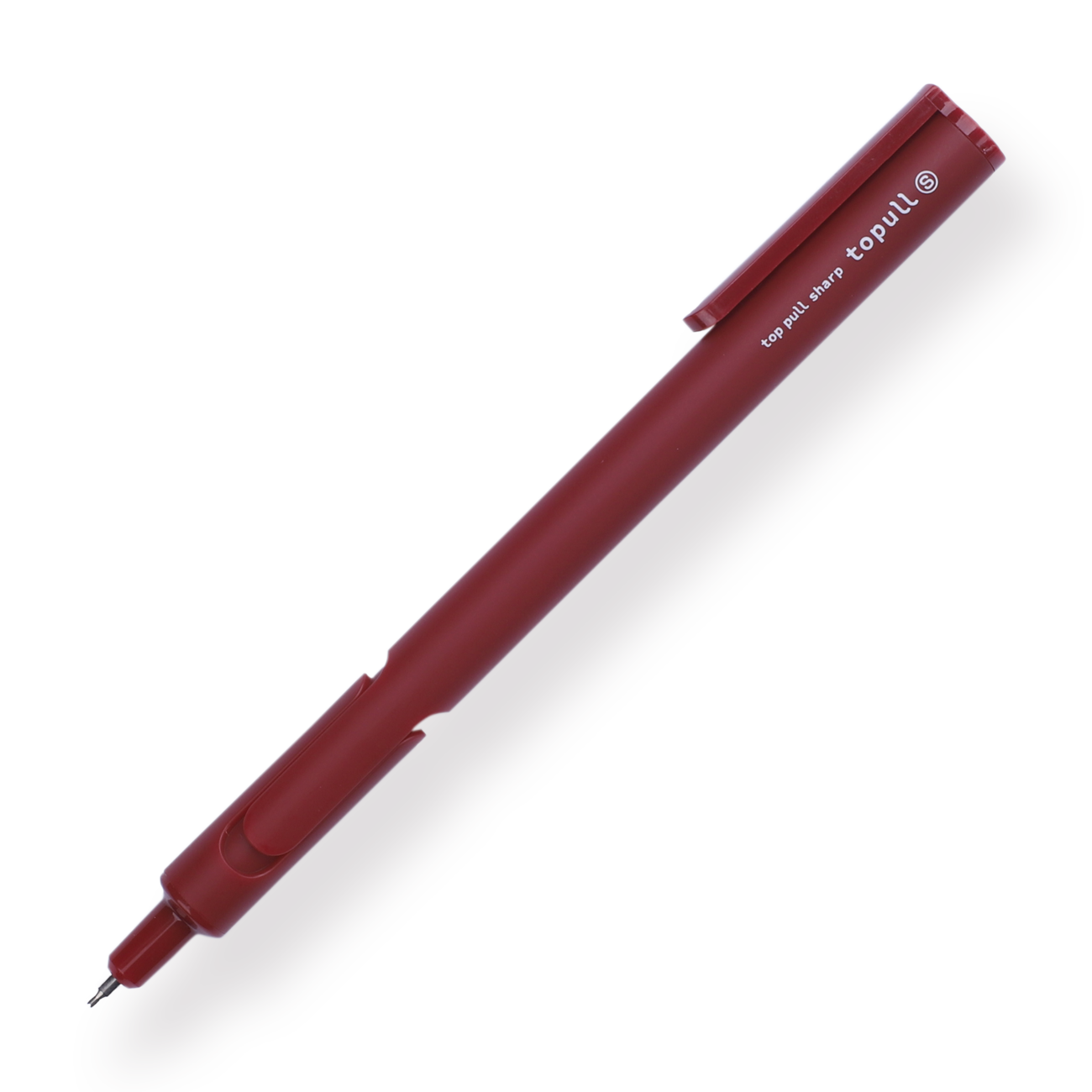 Sun-Star Topull S Mechanical Pencil - 0.5 mm - Red - Stationery Pal