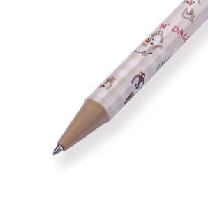 Sun-Star x Disney Gel Pen - 0.7 mm - Chip 'n Dale - Brown Body - Stationery Pal