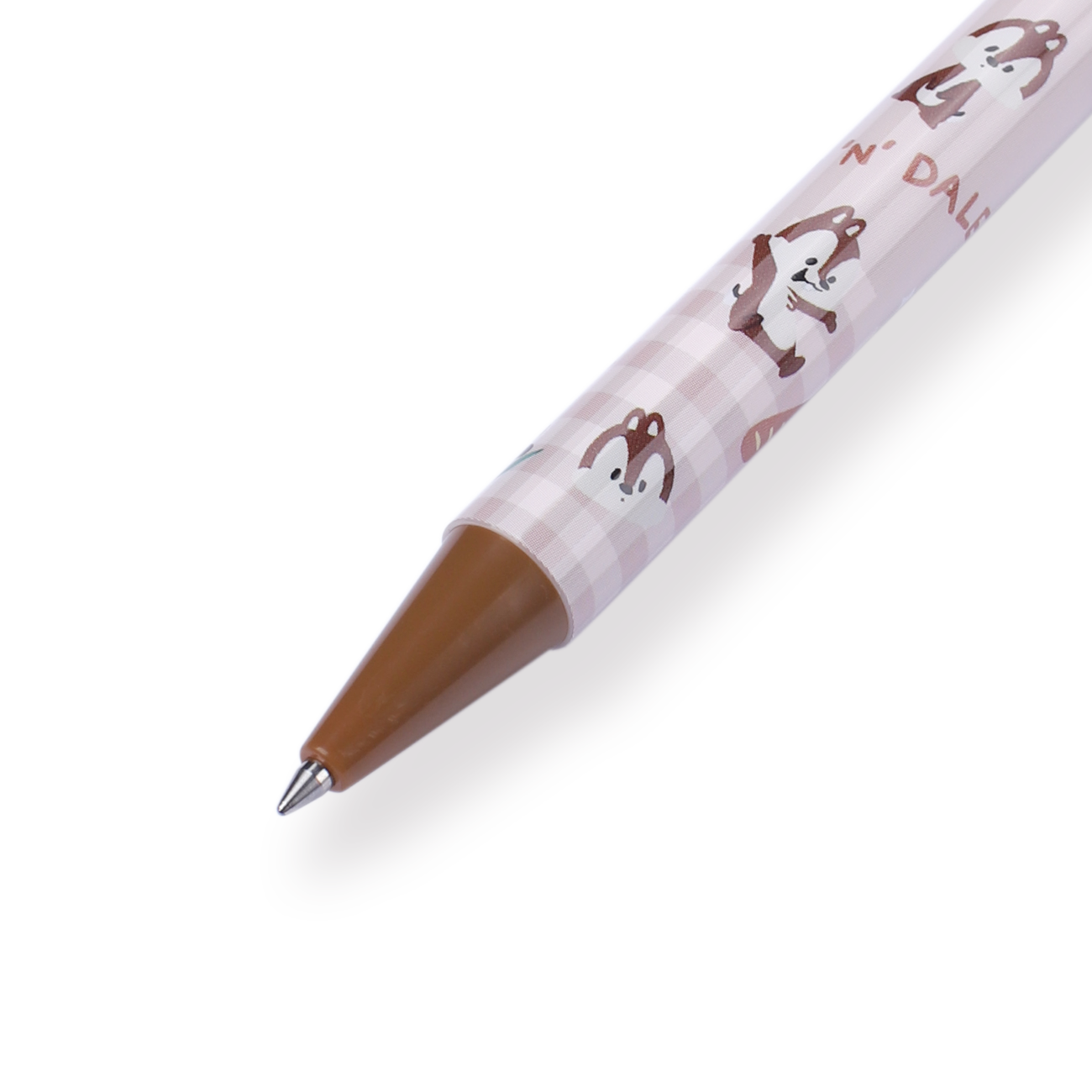 Sun-Star x Disney Gel Pen - 0.7 mm - Chip 'n Dale - Coffee Body - Stationery Pal