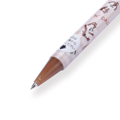 Sun-Star x Disney Mechanical Pencil - 0.5 mm - Chip 'n Dale - Coffee Body - Stationery Pal
