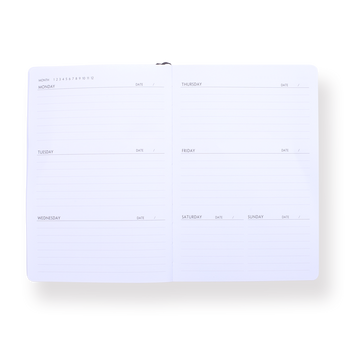 Sun and Moon Planner - Black - Stationery Pal