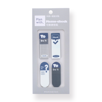 Tearable Page Marker - Gray - Stationery Pal