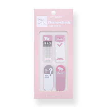 Tearable Page Marker - Pink - Stationery Pal