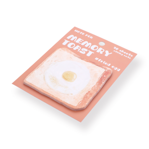 Toast-Bread Sticky Notes - Egg - Stationery Pal