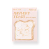 Toast-Bread Sticky Notes - Meat Floss - Stationery Pal