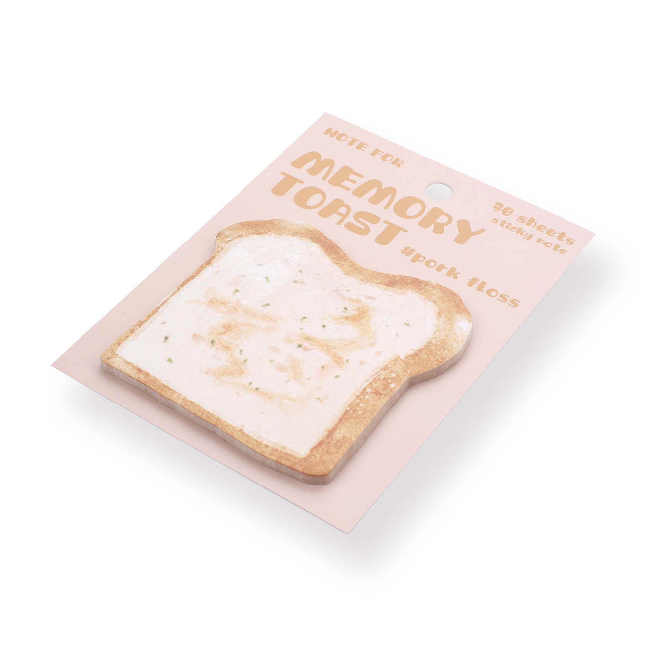 Toast-Bread Sticky Notes - Meat Floss — Stationery Pal