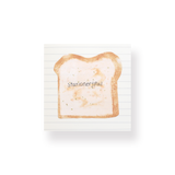 Toast-Bread Sticky Notes - Meat Floss - Stationery Pal