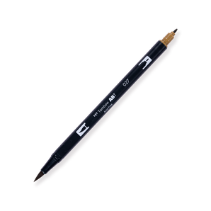 Tombow ABT Dual Brush Pen - 027 - Dark Ochre - Stationery Pal