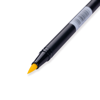 Tombow ABT Dual Brush Pen - 055 - Process Yellow - Stationery Pal