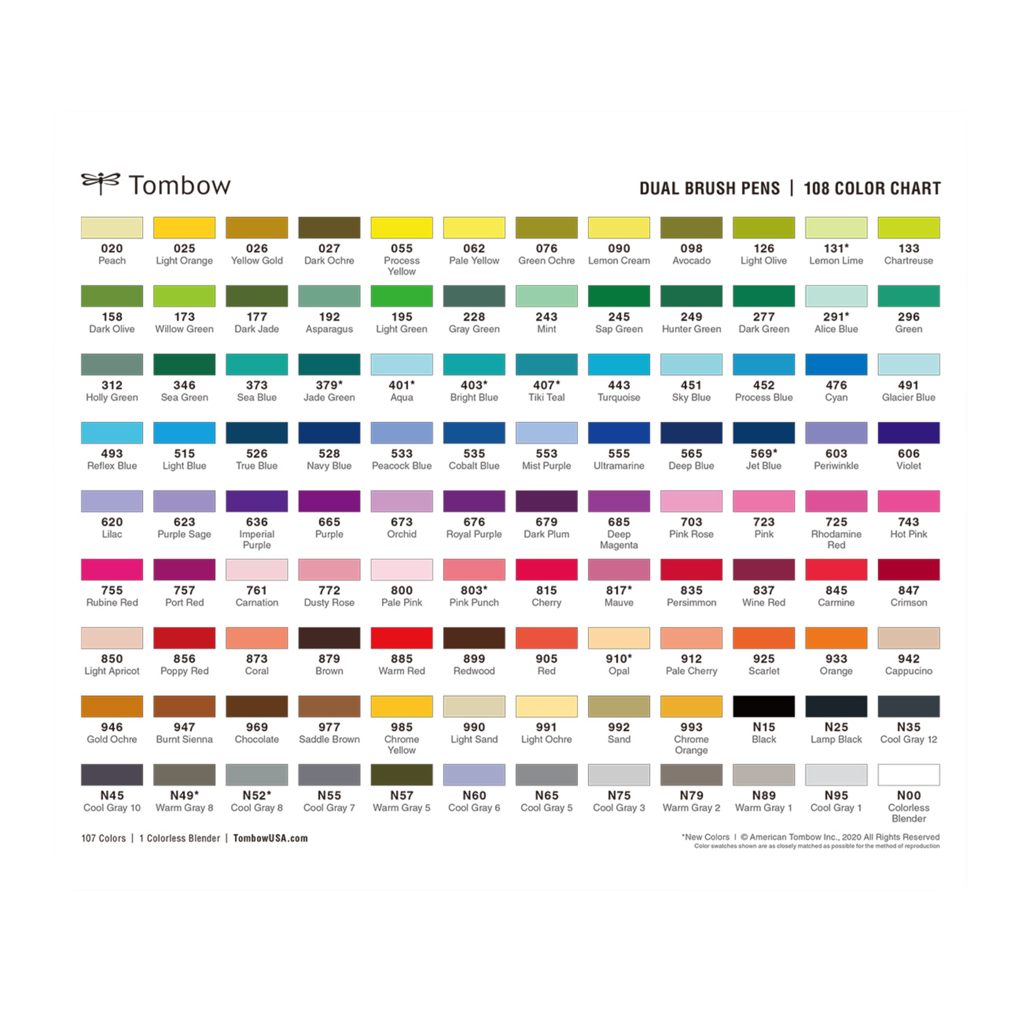 Tombow ABT Dual Brush Pen - 090 - Baby Yellow – Stationery Pal