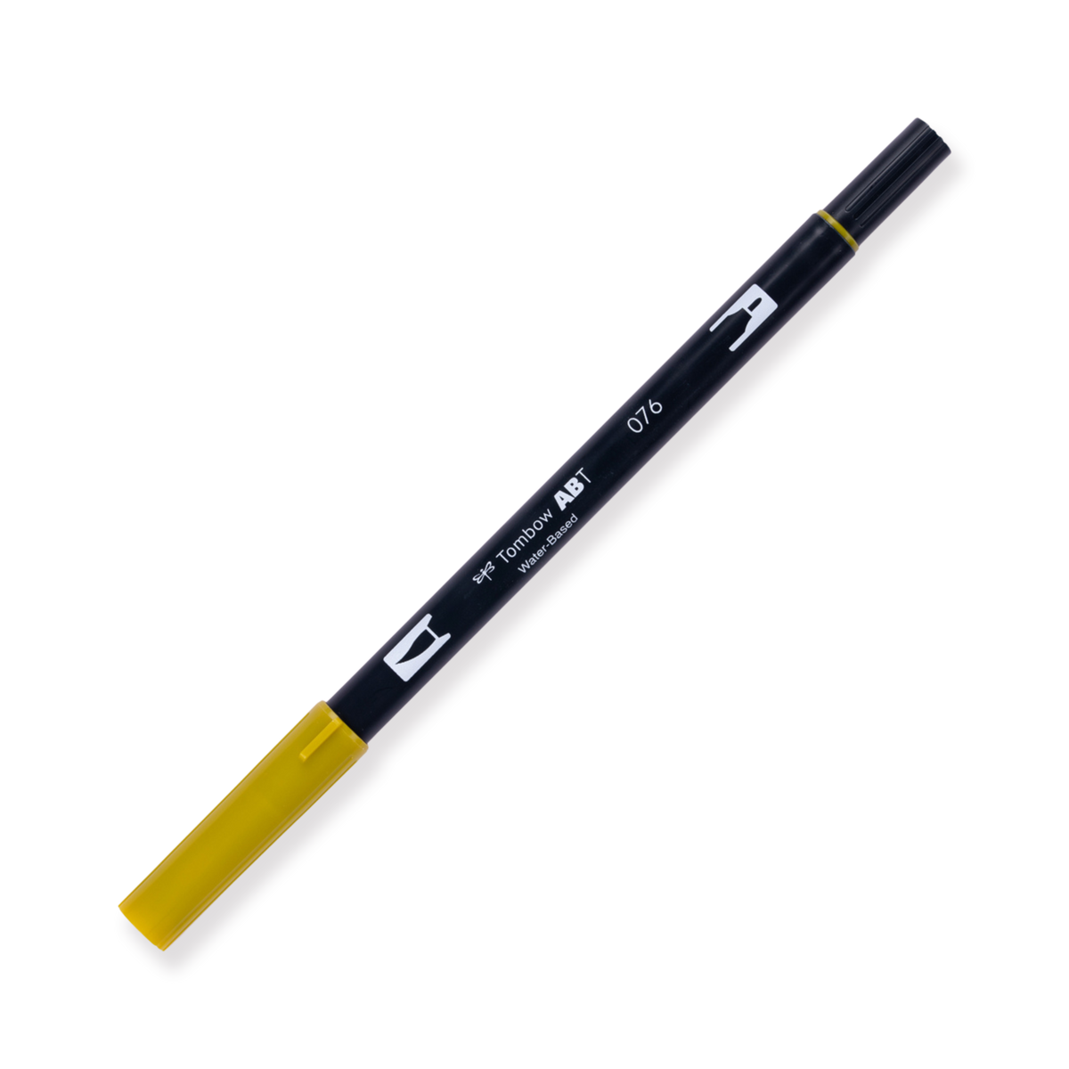 Tombow ABT Dual Brush Pen - 076 - Green Ochre – Stationery Pal
