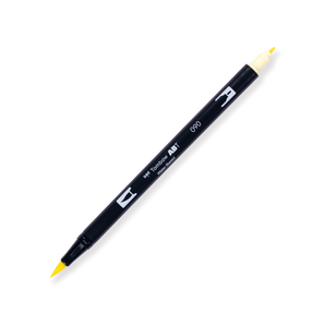 Tombow ABT Dual Brush Pen - 090 - Baby Yellow - Stationery Pal