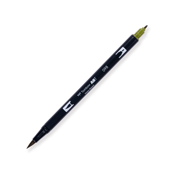 Tombow ABT Dual Brush Pen - 098 - Avocado - Stationery Pal