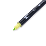 Tombow Dual Brush Pen - 131 - Lemon Lime - Stationery Pal