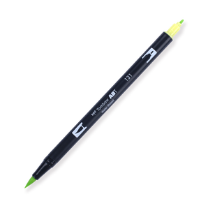 Tombow ABT Dual Brush Pen - 131 - Lemon Lime - Stationery Pal