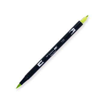 Tombow ABT Dual Brush Pen - 133 - Chartreuse - Stationery Pal