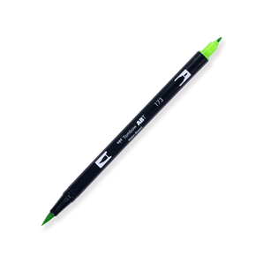 Tombow ABT Dual Brush Pen - 173 - Willow Green - Stationery Pal