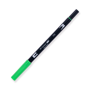 Tombow ABT Dual Brush Pen - 195 - Light Green - Stationery Pal