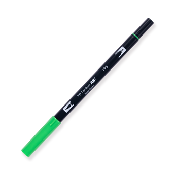 Tombow Dual Brush Pen - 195 - Light Green - Stationery Pal