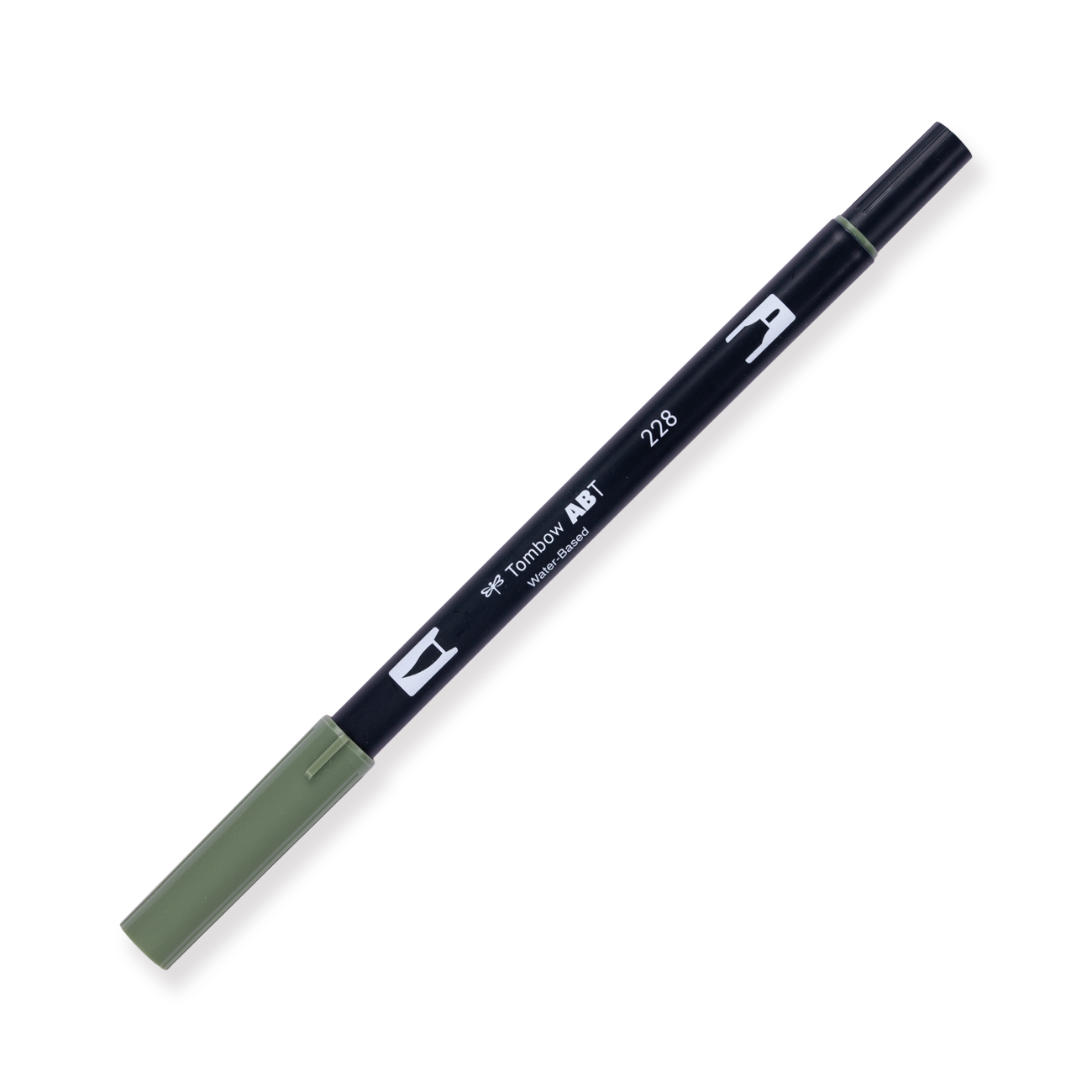 Tombow Dual Brush Pen - 228 - Graugrün