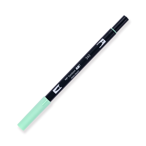 Tombow ABT Dual Brush Pen - 243 - Mint - Stationery Pal