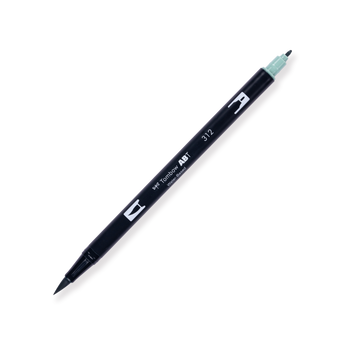 Tombow ABT Dual Brush Pen - 312 - Holly Green - Stationery Pal