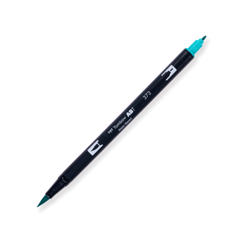 Tombow Dual Brush Pen - 373 - Sea Blue - Stationery Pal