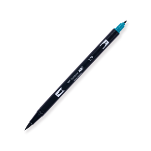 Tombow ABT Dual Brush Pen - 379 - Jade Green - Stationery Pal