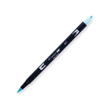 Tombow ABT Dual Brush Pen - 401 - Aqua - Stationery Pal