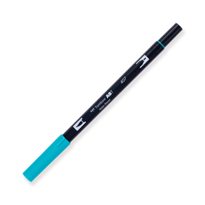 Tombow ABT Dual Brush Pen - 407 - Tiki Teal - Stationery Pal