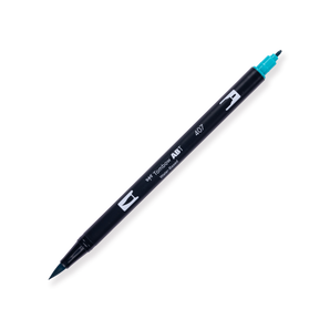 Tombow ABT Dual Brush Pen - 407 - Tiki Teal - Stationery Pal