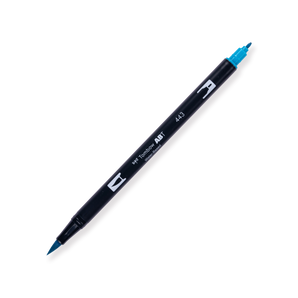 Tombow ABT Dual Brush Pen - 443 - Turquoise - Stationery Pal