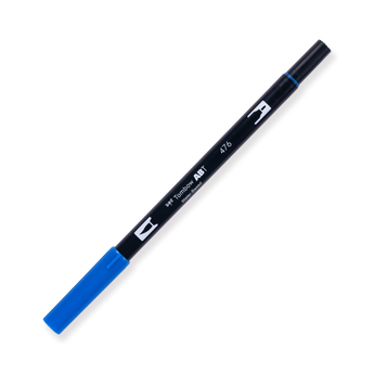 Tombow ABT Dual Brush Pen - 476 - Cyan - Stationery Pal