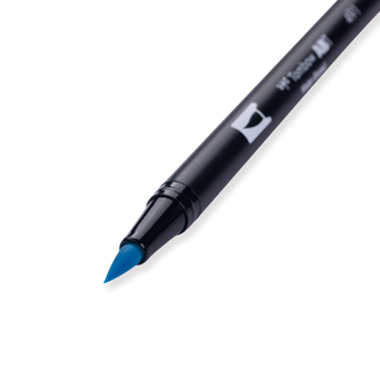 Tombow Dual Brush Pen - 491 - Glacier Blue - Stationery Pal