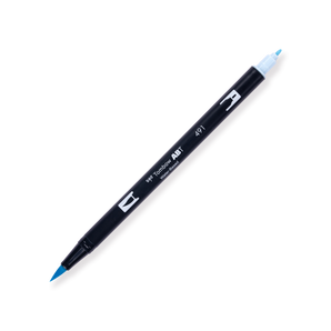 Tombow ABT Dual Brush Pen - 491 - Glacier Blue - Stationery Pal