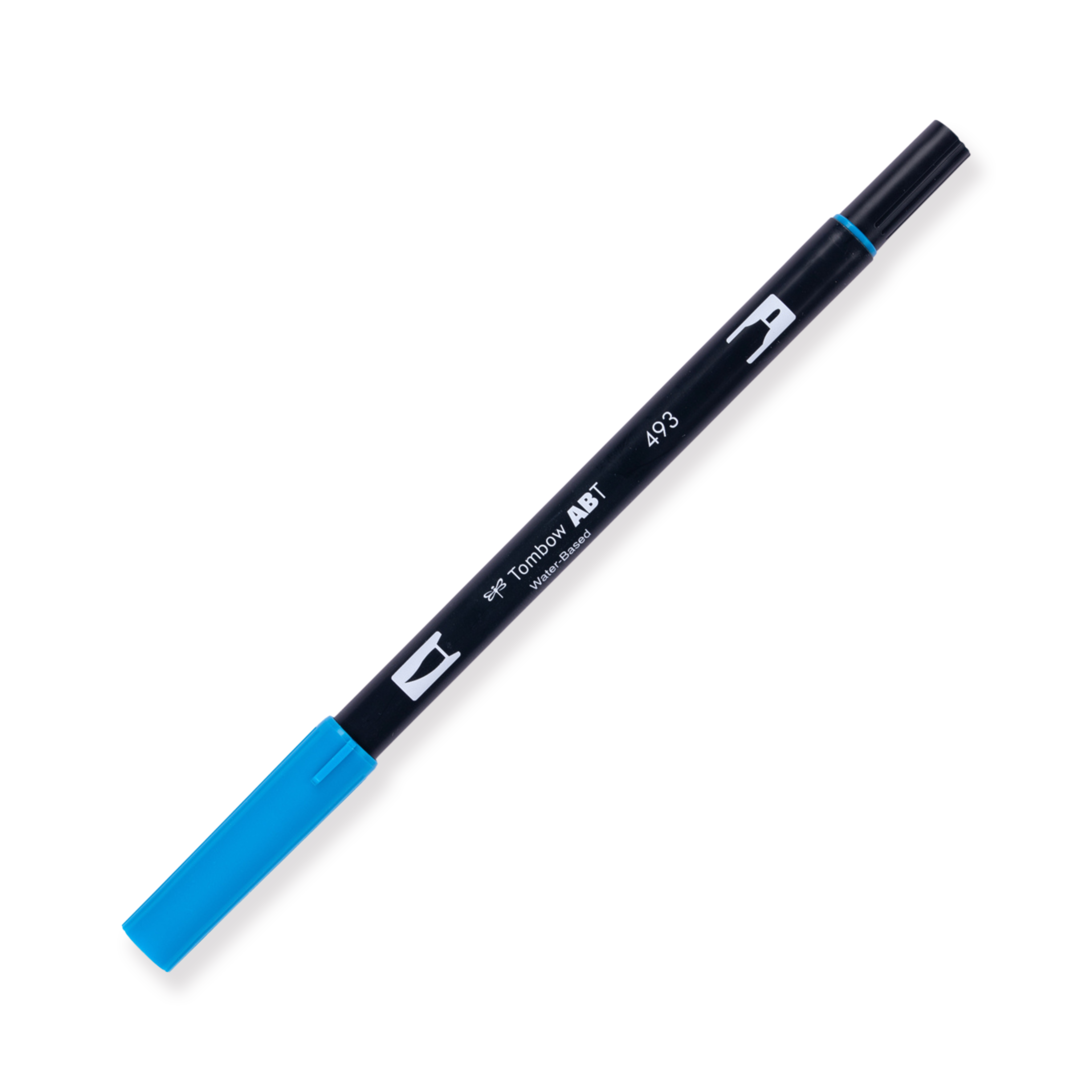 Rotulador de doble punta Tombow - 493 - Azul reflejo