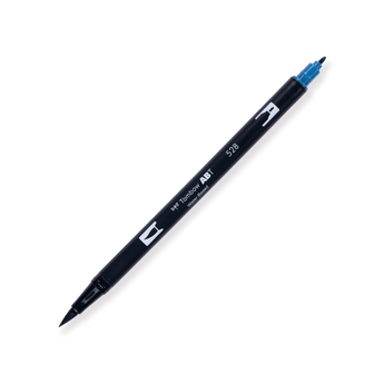 Tombow ABT Dual Brush Pen - 528 - Navy Blue - Stationery Pal