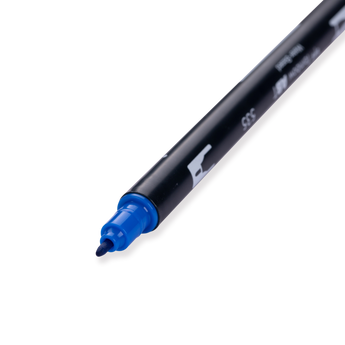 Tombow Dual Brush Pen - 535 - Cobalt Blue - Stationery Pal