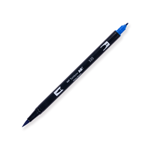 Tombow ABT Dual Brush Pen - 535 - Cobalt Blue - Stationery Pal