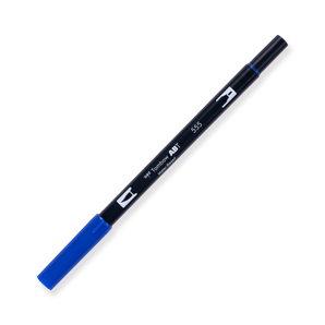 Tombow ABT Dual Brush Pen - 555 - Ultramarine - Stationery Pal