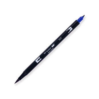 Tombow Dual Brush Pen - 565 - Deep Blue - Stationery Pal