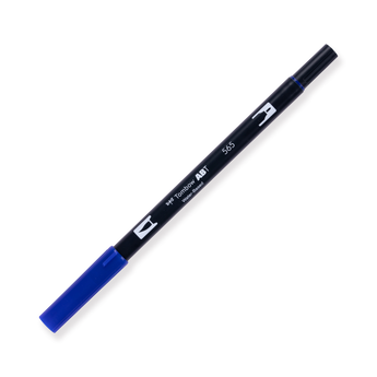 Tombow Dual Brush Pen - 565 - Deep Blue - Stationery Pal