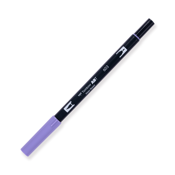 Tombow ABT Dual Brush Pen - 603 - Periwinkle - Stationery Pal