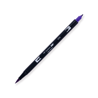 Tombow Dual Brush Pen - 606 - Violet - Stationery Pal