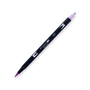 Tombow Dual Brush Pen - 623 - Purple Sage - Stationery Pal