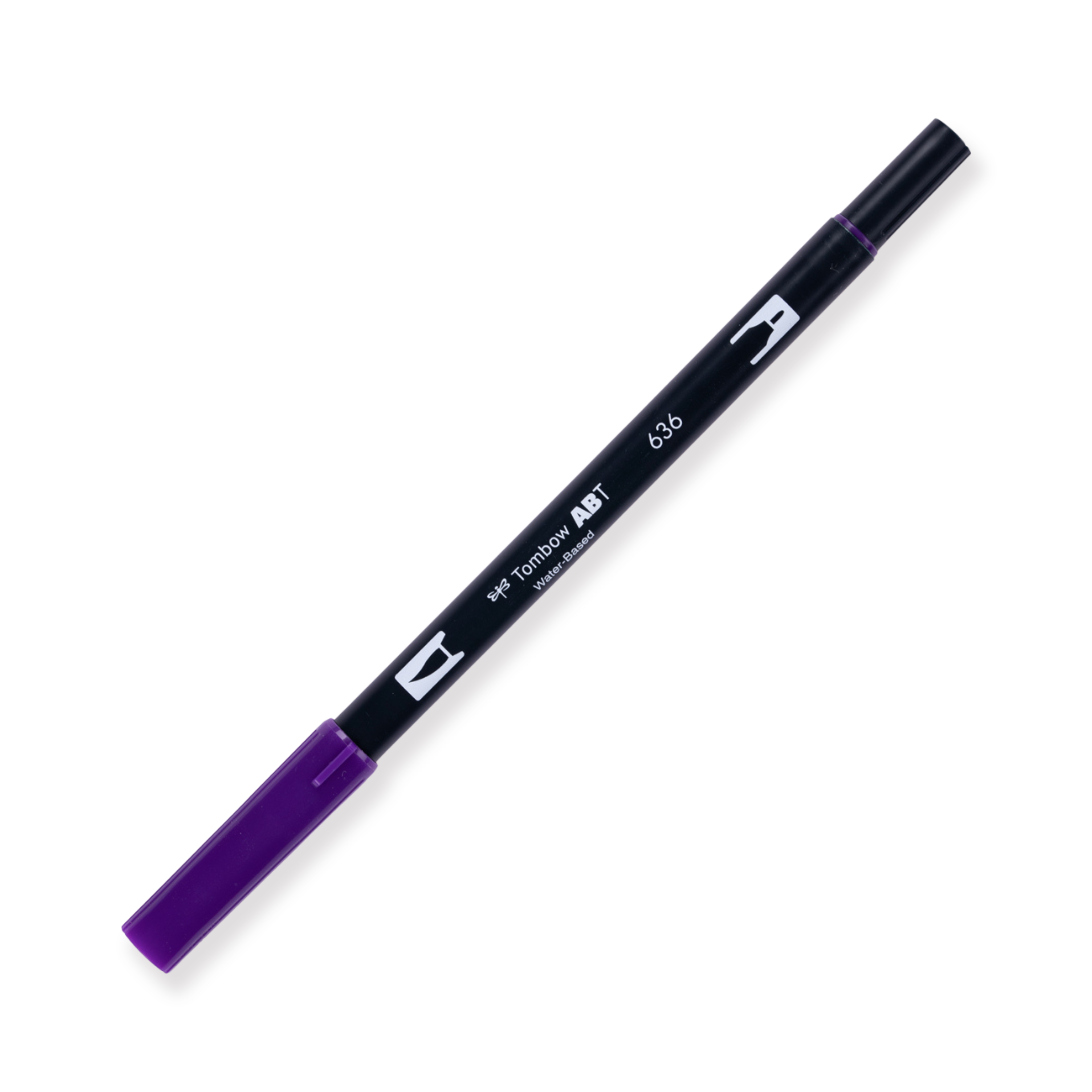 Rotulador de doble punta Tombow - 636 - Púrpura imperial