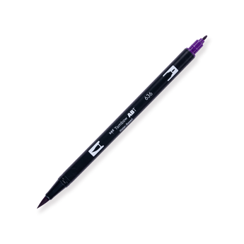 Tombow Dual Brush Pen - 636 - Imperial Purple - Stationery Pal