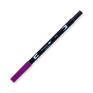 Tombow Dual Brush Pen - 676 - Royal Purple - Stationery Pal