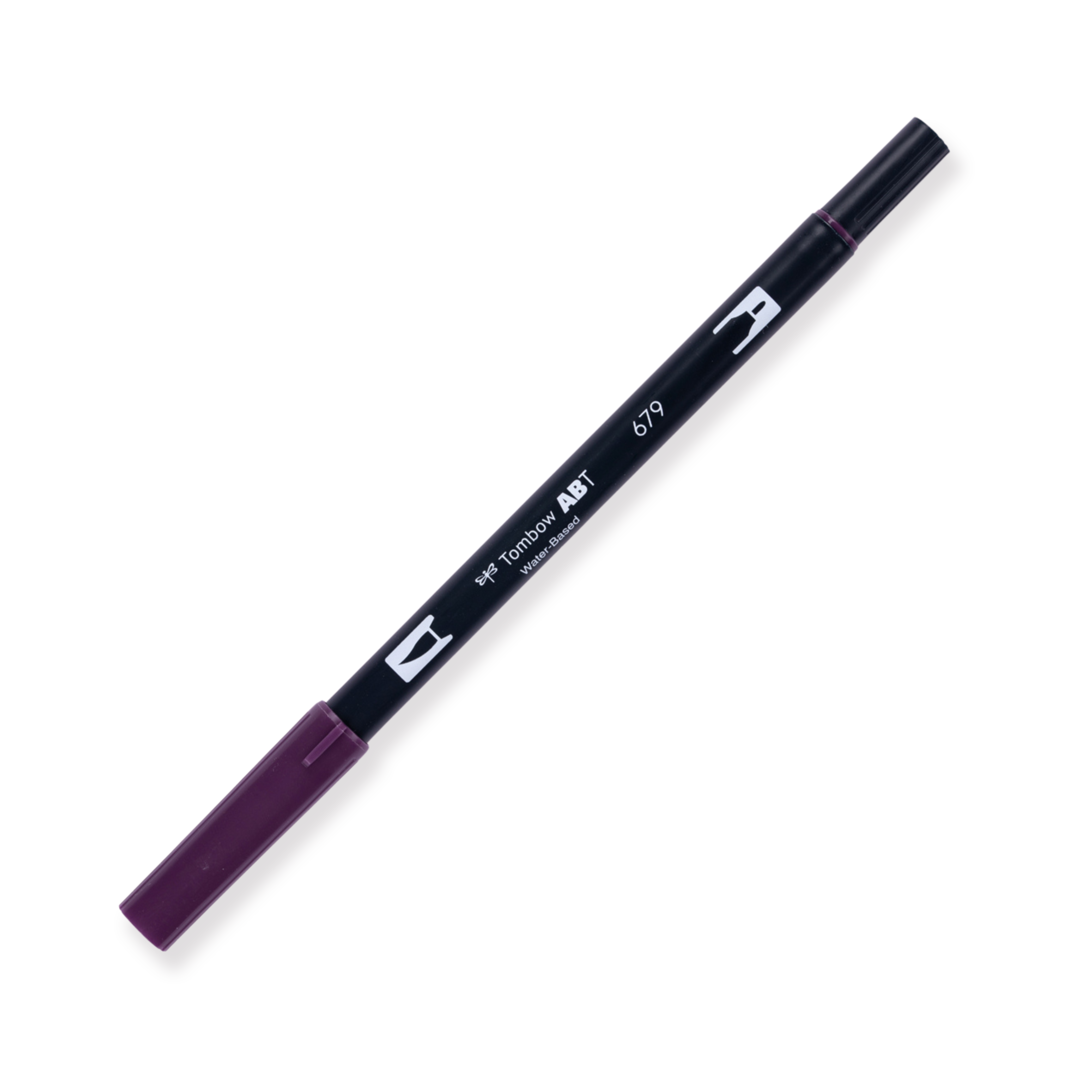 Tombow Dual Brush Pen - 679 - Dunkle Pflaume